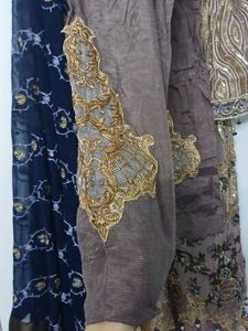 Designer Sequined Kurta Set with Dupatta