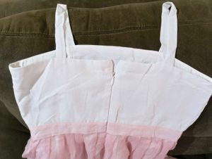 Cute Embroidered Spaghetti Strap Dress