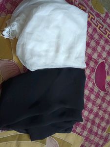 Black N White Dupatta