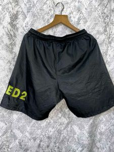 Dsquared2 Black Shorts Premium Fabric