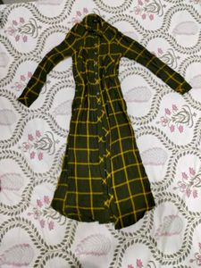 Chic Checked Kurti 🍂