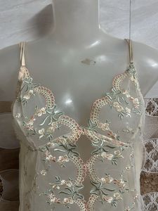 Sheer Embroidered Camisole Top