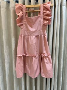 Pink Ruffle Sundress