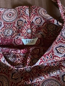 Bohemian Print Spaghetti Strap Dress