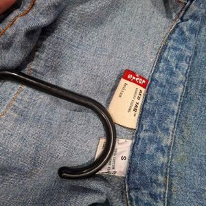 Bit Negotiable! - Sleeveless Denim Western Shirt