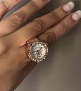 White Bozhi Ring Watch