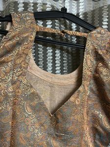 Mustard Double Shade Kurti