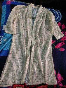 Embellished Kurta Set