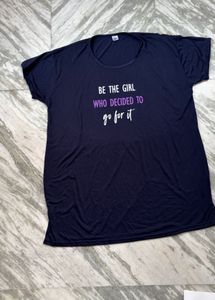 Inspirational Graphic oversized T-Shirt