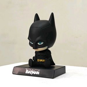 Cute Batman Bobblehead Figure with Mobile Holder