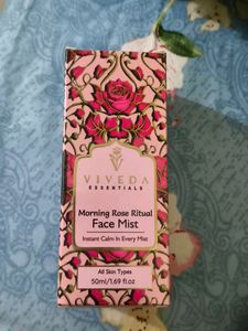 Viveda Essentials Morning Rose Ritual Face Mist