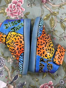 Unique Leopard Print Sneakers