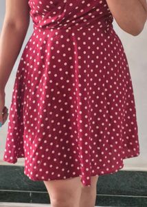 Polka Dot Mini Dress