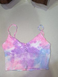 Tie-Dye Crop Top