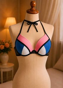 🇳🇿💫🎀 Hunkmoller Colorblock Bikini Top