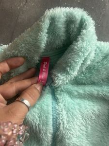 Cozy Fuzzy Zip-Up Jacket
