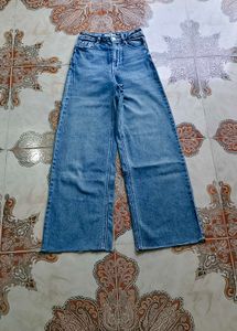 High Waisted Wide Leg Jeans