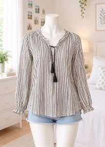 🖤 Striped Tunic Top 🤍