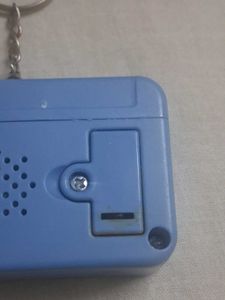 Cute Blue Keychain