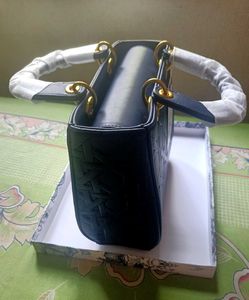 Elegant Navy Blue Handbag
