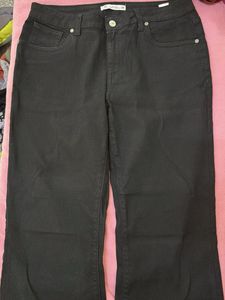 Classic Black Bootcut Jeans