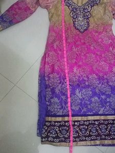 Embellished Ombre Kurta
