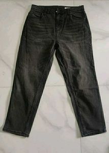 Classic Grey Denim Jeans
