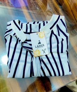 Effortless Chic Striped Blouse