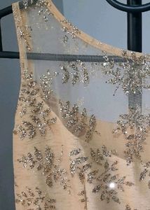 Red Gown (Cancan Attached)