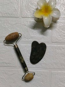 Jade Roller &amp; Gua Sha Set