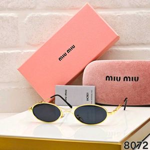 Miu Mi Oval Sunglasses