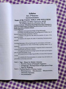 Yoga and Wellness (VAC) Book