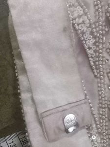 combo of saree and halter neck dreas