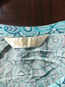Boho Floral Print Top