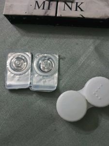 Mink Contact Lenses with Case and Victoria secret
