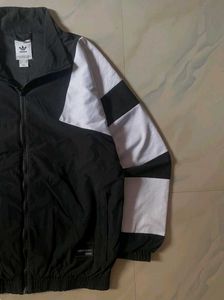 Adidas Black &amp; White Track Jacket