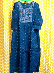 Elegant Embroidered Kurta