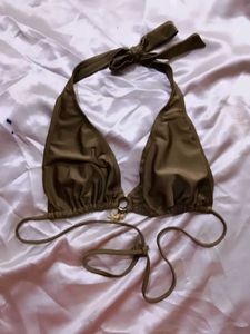 Olive Green bra