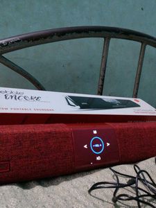 Pebble Encore Portable Soundbar - Red