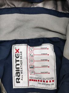 Blue Hooded Jacket