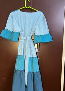 Tiered Midi Dress