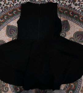 Stylish Black Peplum Top