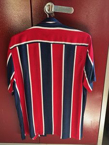 ZUDIO Men's Striped Short Sleeve Shirt