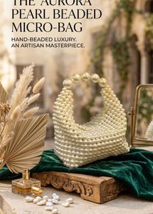 pearl hobo bag