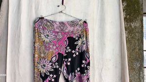 Boho Floral Bell Bottom Pants