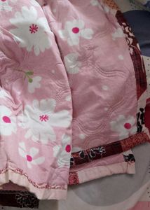 Pink Floral Bedsheet