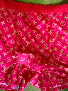 Stylish Red Monogram Boxer Briefs