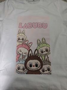 Labubu Graphic White T-Shirt