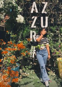Striped Short Sleeve Top