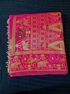 Beautiful Pink Ethnic Saree